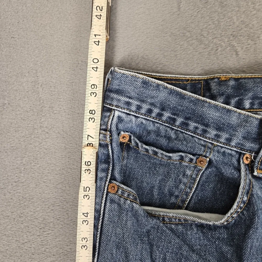 Levis 560 Jeans Mens 38x30 (Fits 36x28) Comfort Loose Fit Tapered Leg‎ Blue Y2K
